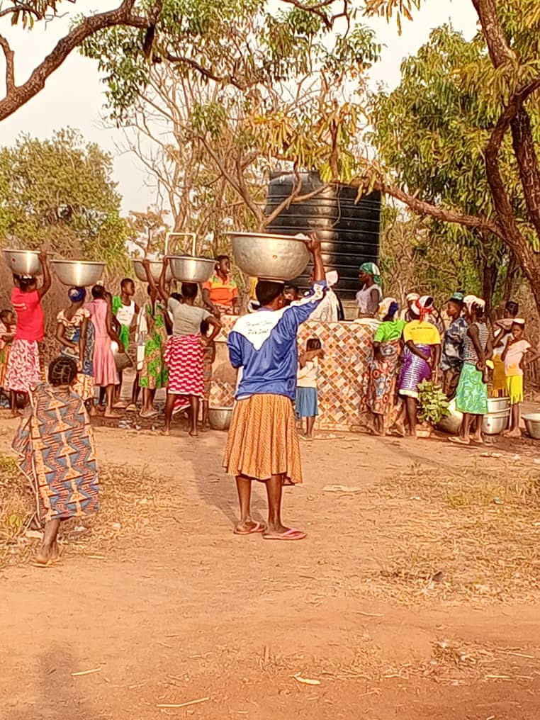 Ghana donated well by Abokin in northern Ghana