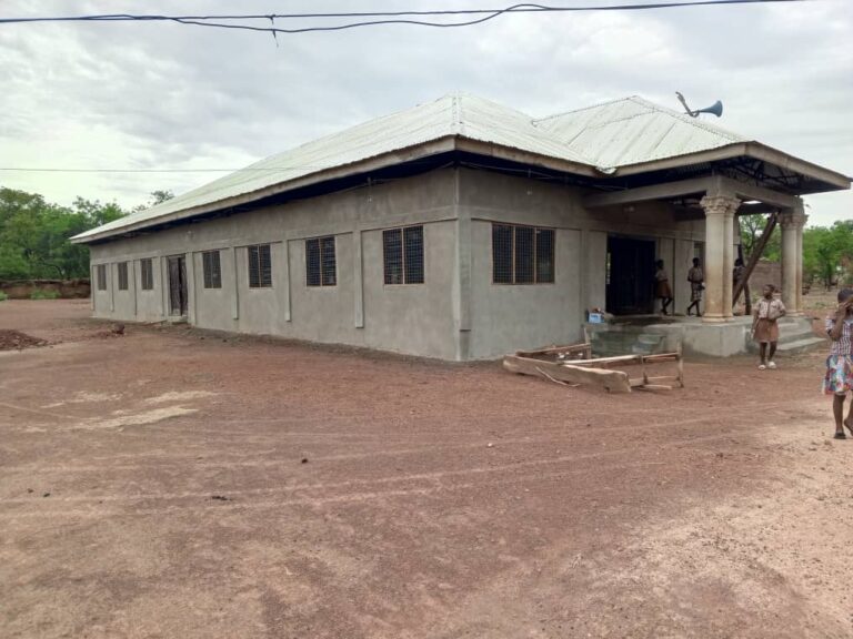 NEW CHURCH COMPLETED IN SANBONJIDA, NORTHERN GHANA